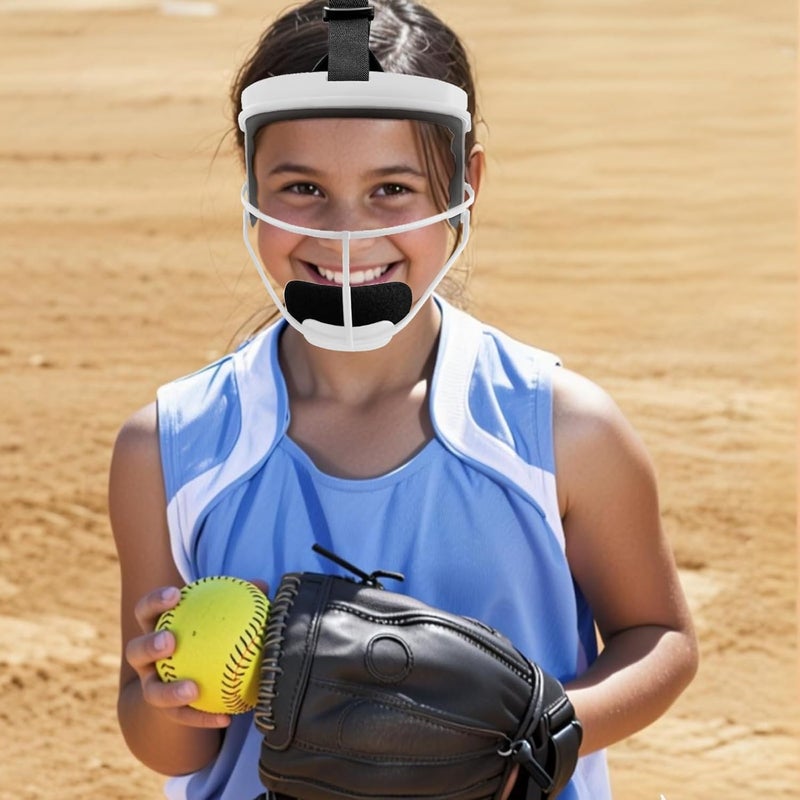 Runhike Face Mask Replacement Pads Compatible with Rip It,Softball Face Mask Pads Youth Compatible with Rip It,Chin Cup Replacement Pads,Black,3PCS - Image 5